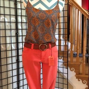 CAbi Arabesque Cami, Small, NEW